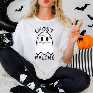 Ghost Malone Unisex T-shirt, Halloween Tee